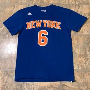 Kristaps Porzingis New York Knicks Adidas The Go To Tee